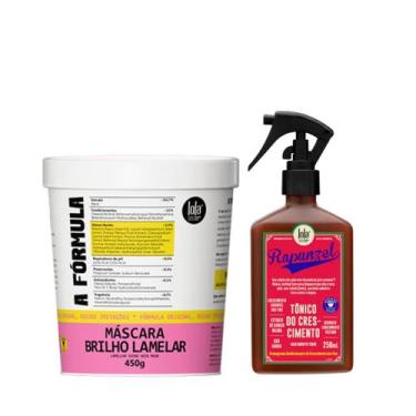 Imagem de Kit Lola A Fórmula com Máscara 450ml e Rapunzel Tônico 250ml - Lola Co
