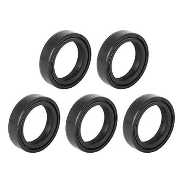 Imagem de F FIERCE CYCLE 5 peças 30 mm x 40,5 mm x 10,5 mm Garfo dianteiro de motocicleta vedação de óleo de choque para GS125