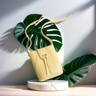 Imagem de Bolsa de cosméticos, sacola, bolsa de armazenamento de maquiagem de viagem, bolsa de cosméticos fofa, bolsa de moedas, bolsa de armazenamento de acessórios estéticos estilo feminino 218, Amarelo, 13*7