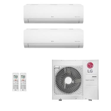 Imagem de Ar-Condicionado Multi Split Inverter LG 36.000 (2x Evap HW 18.000) Quente/Frio 220V