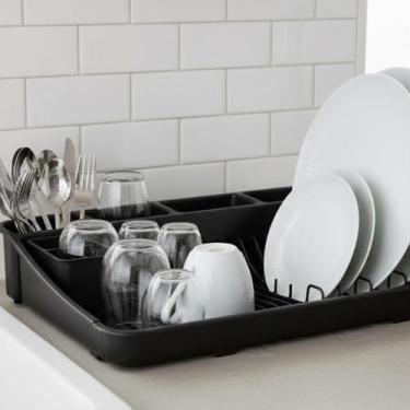 Imagem de Escorredor De Pratos Louças Com Extensor Fly Preto - Paramount