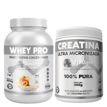 Imagem de Whey Protein Concentrado e Creatina Pura Einstein Nutrition