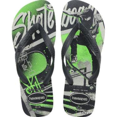 Imagem de Chinelo Havaianas Masculino TOP Athletic 43/44 Novo Grafite