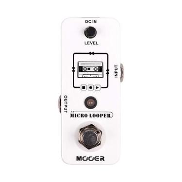Imagem de Pedal de efeito de guitarra MOOER Micro Looper 30 min de gravação