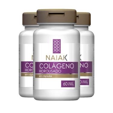 Imagem de Kit 3 Colágeno Hidrolisado Sem Sabor 300G