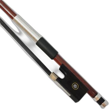 Imagem de Arco Estudante Cromado para Violino Crina Preta 4/4