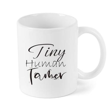 Imagem de Caneca de café de professor, caneca de café humana minúscula - Presente de agradecimento de creche e pré-escola de 325 ml para mulheres