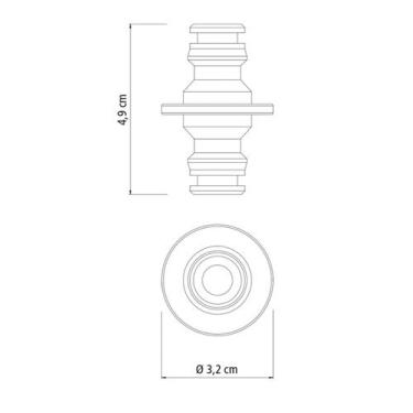 Imagem de Conector para 2 Engate Rápido Tramontina