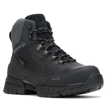 Imagem de Wolverine Bota masculina Surge Lx impermeável de construção média, Preto, 11.5 X-Wide