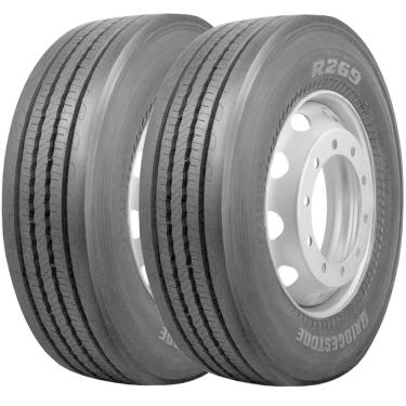 Imagem de Combo 2 Pneus 275/80r22.5 149/146l R269 Bridgestone