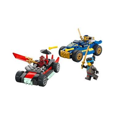Imagem de LEGO® Ninjago - Duelo de carros de corrida Rogue vs Drix