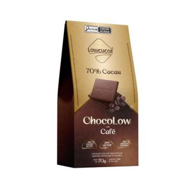 Imagem de Chocolate Dark 70% Cacau Com Café Zero Diet Lactose Lowçucar 70g