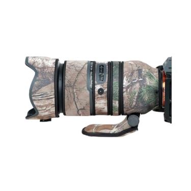 Imagem de COMEOXO Capa de lente para Tamron 50-400 mm F/4.5-6.3 DI III (A067) Capa de proteção de lente de câmera camuflada (cor #Camuflagem Selva - Impermeável)