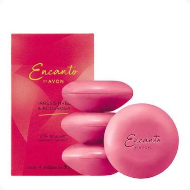 Imagem de Sabonete Em Barra Cremoso Irresistível E Poderosa Encanto - Avon