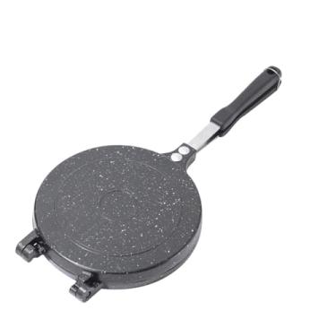 Imagem de Yosoo Frigideira para Panquecas, Omelete Fofa, Sanduicheira de Liga de Alumínio, Frigideira Dupla Face para Cozimento Rápido, Solteiro Ocupado (Estilo2)