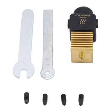 Imagem de Cryfokt Kit de Cabeça de Impressão de Extremidade Quente Com Bicos de Aço Endurecido Com Capa de Silicone para Mini Impressora 3D A1 A1, Impressão Em Alta Temperatura Adequada para PLA ABS TPU