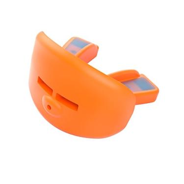 Imagem de Shock Doctor Protetor labial conversível de perfil baixo, laranja, adulto