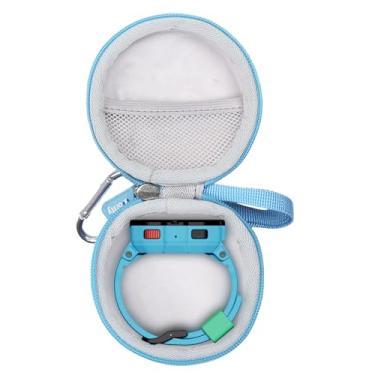 Imagem de Capa para relógio infantil TickTalk5 para Smartwatch Vtech KidiZoom DX4, DX2, DX3 para Gizmo Watch – Bolsa de armazenamento protetora rígida para transporte (apenas capa) (azul)