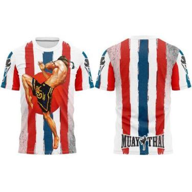 Imagem de Camiseta Muay Thai Thailand Badboy Jiujitsu Camisa Fitness Academia Tr