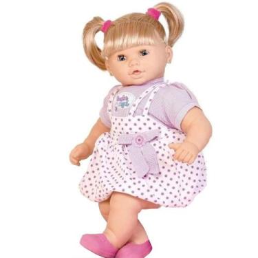 Imagem de Boneca Cotiplás Sonho Azul 2073 Fala Frases Loira, Colorido