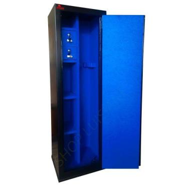 Imagem de Cofre Armário 130x38x35 para 11 ARMAS 05 longas e 06 curtas CR, CAC, E