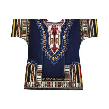 Imagem de Camiseta Muçulmana Masculina Com Estampa 3D, Estilo Étnico Africano De