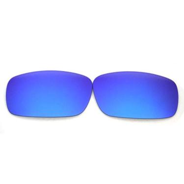 Imagem de Lentes de reposição para óculos de sol Oakley Triggerman OO9266 polarizados seleção múltipla., Azul, Standard