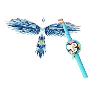 Imagem de Colaxi Pipa de brinquedo para crianças e adultos, ideal para atividades criativas ao ar livre na praia, com uma única linha, perfeita para acampamentos, Fénix