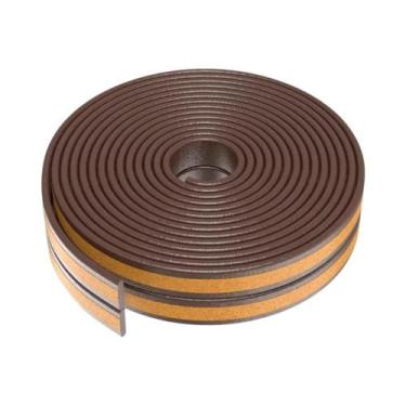 Imagem de Fita Selante Autoadesiva Para Porta De 5m/10m, Isolante Acústico E Tér