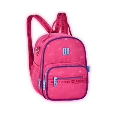 Imagem de Mochila P Rebecca Bonbon Lancheira Térmica Infantil Meninas, Rosa