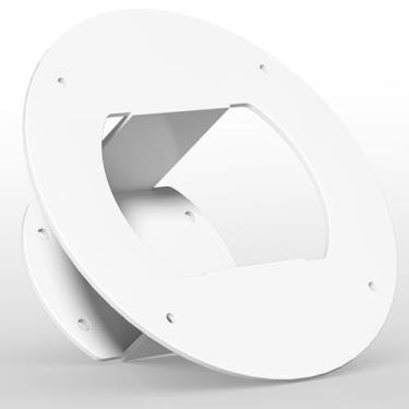 Imagem de PUTORSEN Suporte de placa adaptador VESA - para monitores Samsung Odyssey Neo G9, Odyssey G7, G95NA, G75NB, CHG90 e Odyssey G9, VESA 100 x 100, branco