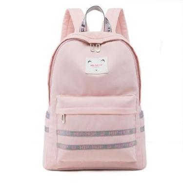 Imagem de Mochila Faculdade Casual Bolsa Reforçada Grande-Feminino