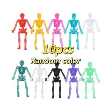 Imagem de Brinquedos De Esqueleto Elásticos De Halloween 10-30 Peças Lembrancinh
