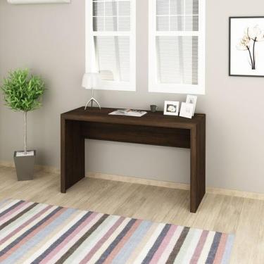 Imagem de Mesa 127x46cm Escrivaninha Escritório Home Office Rústico - Tecno Mobi