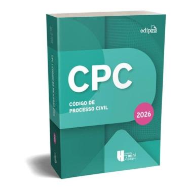 Imagem de Código De Processo Civil 2026 - Coleção Minicódigos