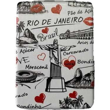 Imagem de Espelho De Bolsa Maquiagem Lembrança Rio De Janeiro Cristo - Corban, C