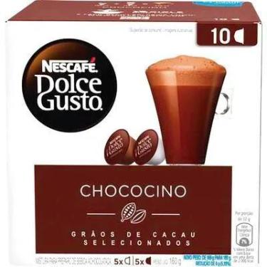 Imagem de Achocolatado em Cápsulas Dolce Gusto Chococino Caixeta com 160g - Nesc
