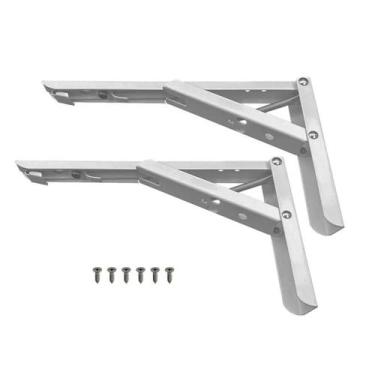 Imagem de Mão Francesa Dobrável Para Mesa Suporte Articulado 35cm - Desicon