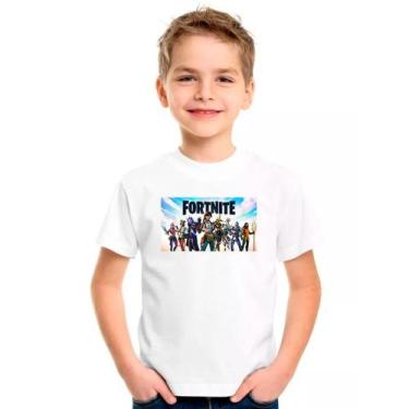 Imagem de Camiseta FORTNITE Games Jogos Moda Infantil Roupa Criança 01, Modelo 0