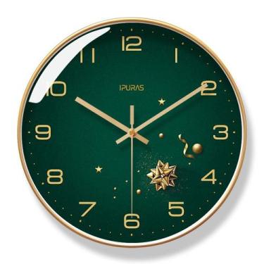 Imagem de Relógio de parede moderno minimalista de 30 cm de quartzo antiaderente