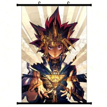 Imagem de Pôster de pintura de parede em tela Yu-Gi-Oh! Anime Yugi Muto - yiweis