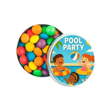 Imagem de Latinha Lembrancinha Personalizada Pool Party