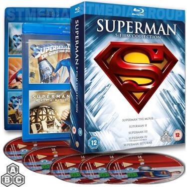 Imagem de Superman 5-Movie Ultimate Complete Collection (Antologia De Filmes, 1978-2006) [Blu-Ray] [Region Free]