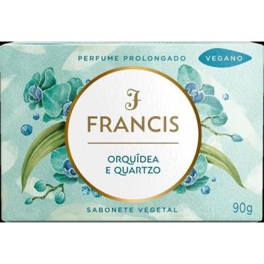Imagem de SABONETE FRANCIS TRADICIONAL ORQUIDEA E QUARTZO 90g AZUL