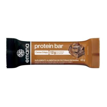 Imagem de Barra de Proteína Emana Sabor Cacau Crispy 40g