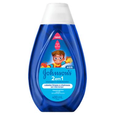 Imagem de Shampoo 2 em 1 Infantil 400ml Johnson's Baby Hipoalergênico