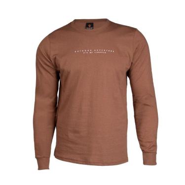 Imagem de Camiseta Masculina Desayner Manga Longa Algodão Preto-Masculino