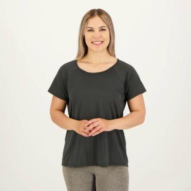 Imagem de Camiseta Selene Dryfit Básica Feminina Preta, P