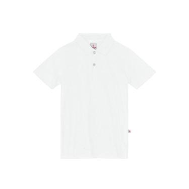 Imagem de Camisa polo infantil menino em meia malha Brandili