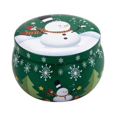 Imagem de Caixa De Doces De Natal Para Crianças, Chocolates, Velas Aromáticas, O